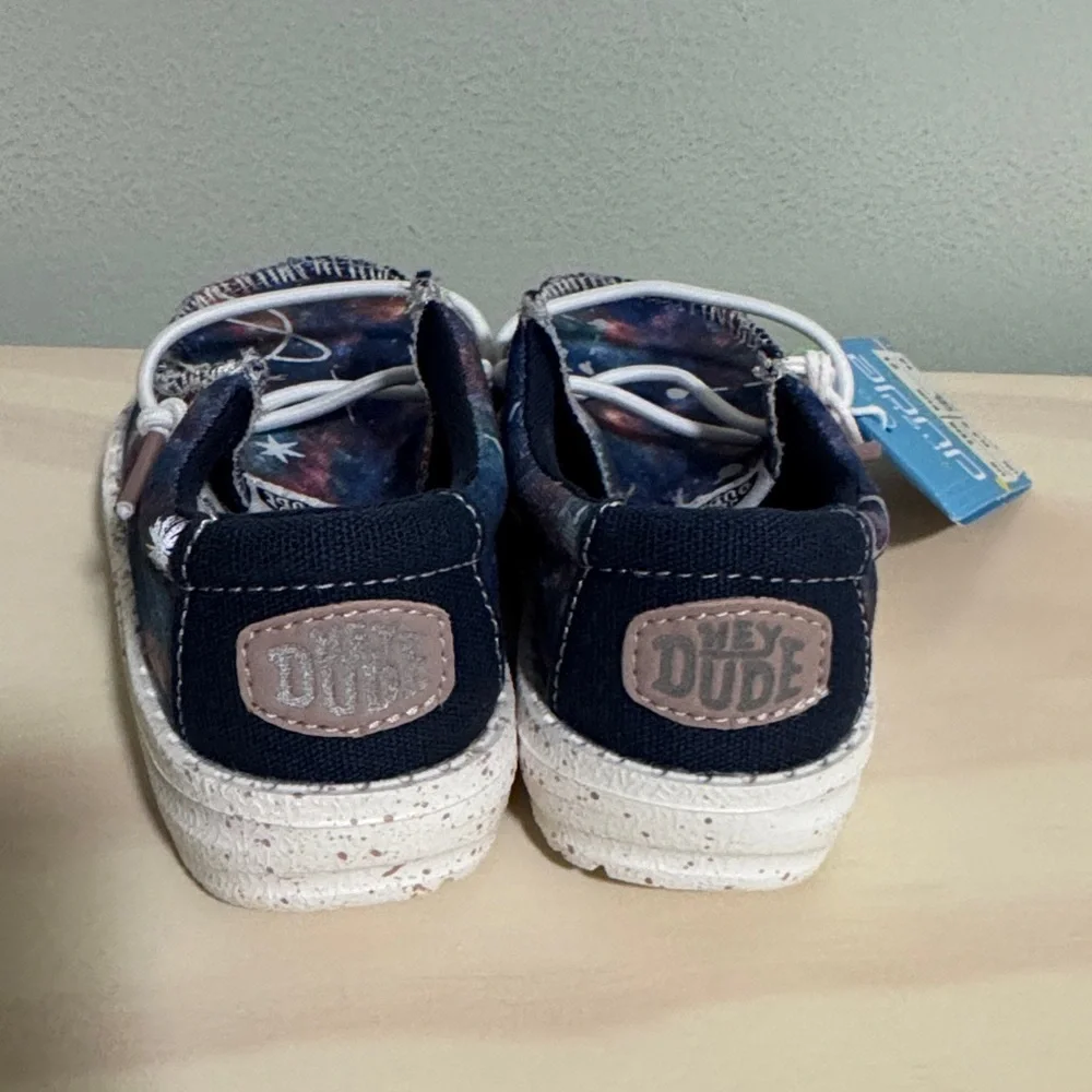 Hey Dude Toddler Galaxy Print Shoes